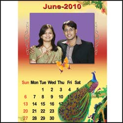 "Customised Calendar (Wedding) - 12 sheets - Click here to View more details about this Product